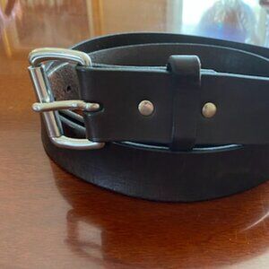 Filson Belt 1 1/2" Classic Brown Bridle Leather Men's Size 44